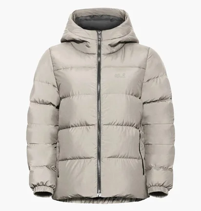 Пуховик жіночий Jack Wolfskin Frozen Palace Beige A65097A-0056