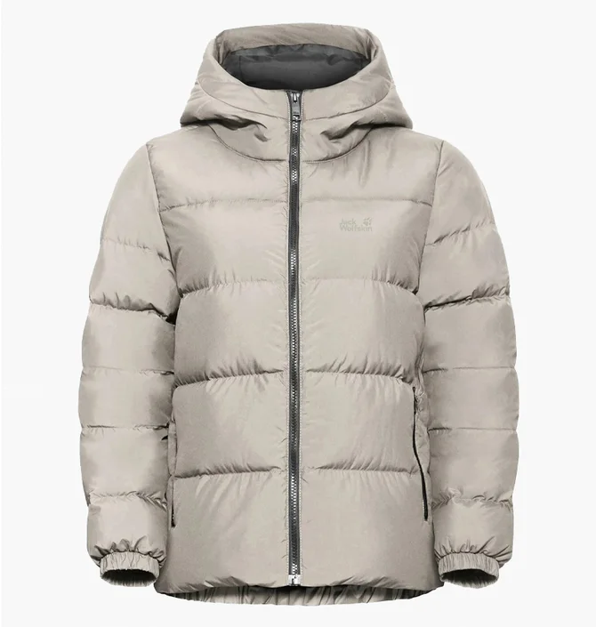 Пуховик жіночий Jack Wolfskin Frozen Palace Beige A65097A-0056