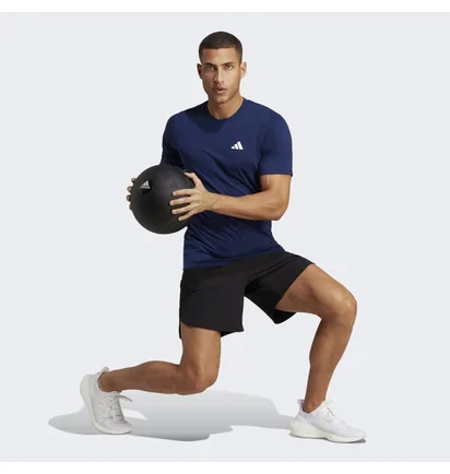 Футболка мужская Adidas Train Essentials Feelready Training Tee Blue Ic7441