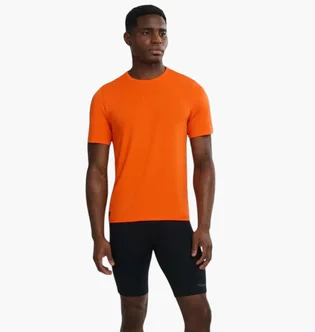 Футболка чоловіча Saucony Stopwatch Orange SAM800377-FIRH