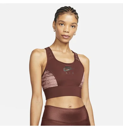 Топ женский Nike Dri-Fit Swoosh Brown DD2402-273