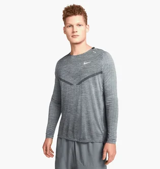 Лонгслив мужской Nike Dri-Fit Adv Techknit Ultra Grey Dv4194-010