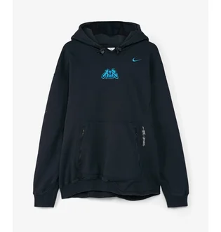 Худи мужское Nike Fleece Hoodie X Off-White Black DN1759-010