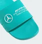 Тапочки унисекс Adidas Mercedes - Amg Petronas Formula One Team Adilette Comfort Turquoise JR1071