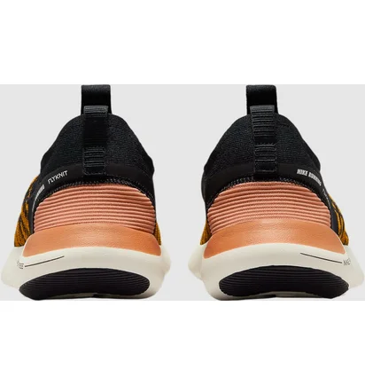 Кросівки чоловічі Nike Running Free Run Flyknit Next Nature Orange/Black FB1276-700