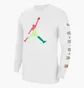 Лонгслив мужской Air Jordan Sport Dna Long-Sleeve Crew White Cn3502-101