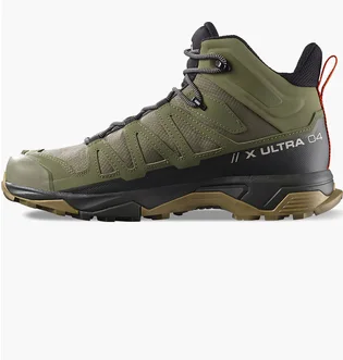 Ботинки мужские Salomon X Ultra Mid 4 Gtx Olive 417398