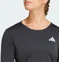 Лонгслив женский Adidas Adizero Running Black JD3614