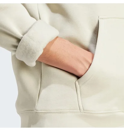 Худи мужское Adidas Trefoil Essentials Hoodie Beige IR7785