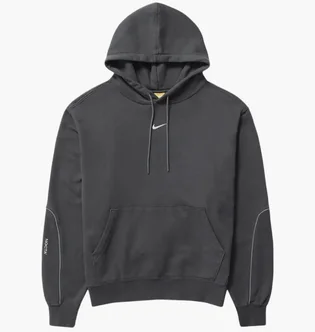Худи унисекс Nike X Drake Nocta Nrg Fleece Grey FN7659-060