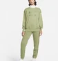 Свитшот женский Nike Air Fleece Crewneck Sweatshirt Olive Dq6567-334