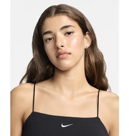 Плаття жіноче Nike Sportswear Chill Knit Tight Mini-Rib Cami Dress Black FN4157-010