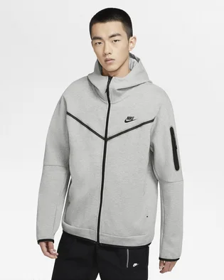 Женская толстовка Nike Sportswear Tech Fleece Grey CU4489-063