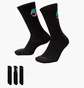 Шкарпетки унісекс Nike Everyday Plus Cushioned Black (3 пари) DH3822-910