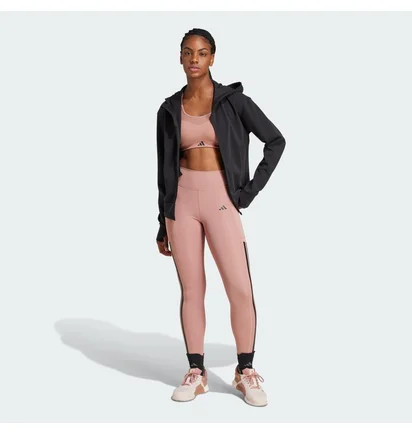 Лосини жіночі Adidas Optime 3-Stripes Peach JI8764