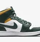 Кроссовки мужские Nike 1 Mid Green/White 554724-371