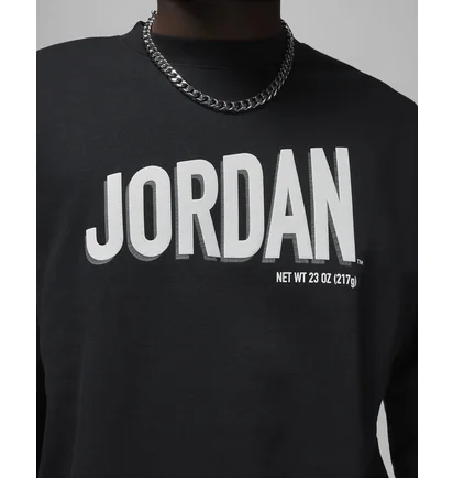 Свитшот мужской Air Jordan Sweat Crew Flight Mvp Core Black DV7588-010