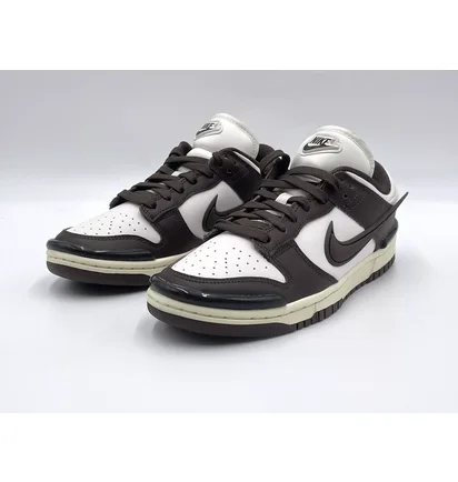 Кроссовки женские Nike Dunk Low Twist Brown/White DZ2794-003