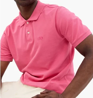 Поло чоловіче Gap F-Logo Regular Fit Pink 586306-01
