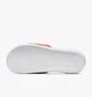 Тапочки жіночі Nike Victori One Slide Print White/Orange Cn9676-800
