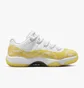 Кросівки жіночі Air Jordan Air 11 Retro Low White/Yellow AH7860-107