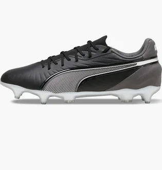 Бутсы унисекс Puma King Match Mxsg Black/Grey 107875-01