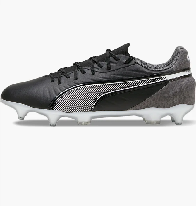 Бутсы унисекс Puma King Match Mxsg Black/Grey 107875-01