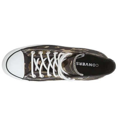 Кеди унісекс Converse Chuck Taylor All Star High Camo/Olive 165915C