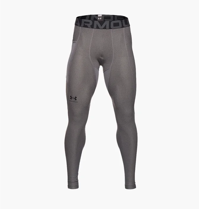 Леггинсы мужские Under Armour Heat Gear Leggings Grey 1361586-090