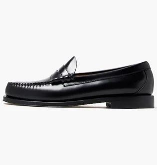 Туфли мужские G.H.Bass Weejun Heritage Larson Moc Penny Black BA11010H
