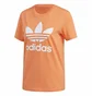 Футболка женская Adidas Trefoil Tee Orange FM3295