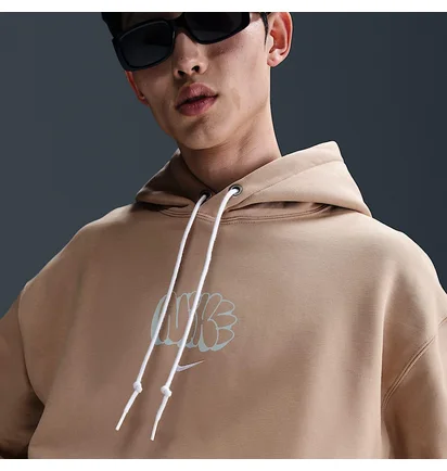 Худи мужское Nike Solo Swooth Beige HQ4181-200