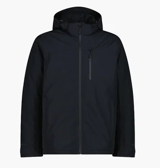 Куртка мужская CMP Zip Hood Feel Warm Black 35Z1537-U901