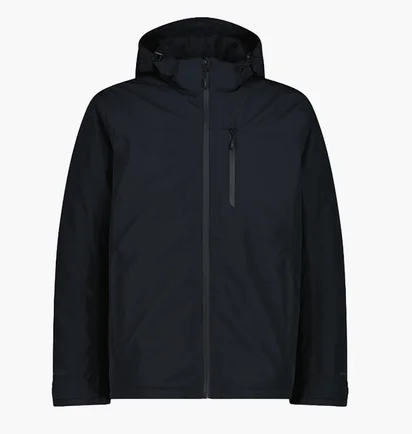 Куртка мужская CMP Zip Hood Feel Warm Black 35Z1537-U901