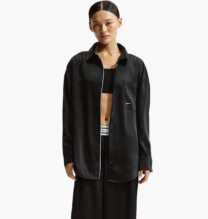 Рубашка женская Nike Sportswear Oversized Black IM0575-010