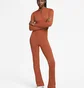 Штаны женские Nike Sportswear Chill Knit Tight High-Waisted Sweater Flared Pants Orange FN4685-825