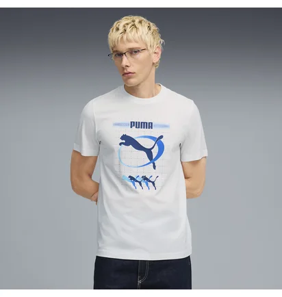 Футболка мужская Puma Graphic Execution White 691786-02
