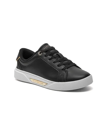 Кросівки жіночі Tommy Hilfiger Chic Hw Court Sneaker Black FW0FW07813-BDS