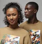 Світшот унісекс Air Jordan Artist Series By Moss Brooklyn Fleece Crew Brown FD7860-258