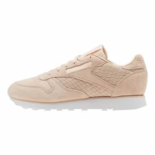 Кросівки жіночі Reebok Cl Lthr Woven Emb Beige BT0004