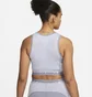 Топ жіночий Nike Pro Dri-Fit Crop Tank Light Blue DX0061-519