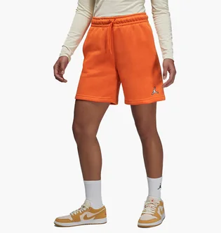 Шорты женские Air Jordan Brooklyn Fleece Shorts Orange DX0380-847
