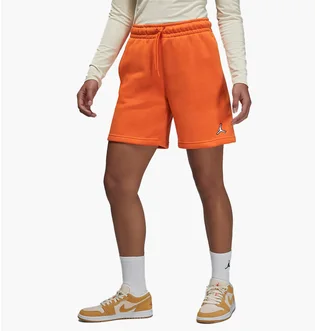 Шорты женские Air Jordan Brooklyn Fleece Shorts Orange DX0380-847