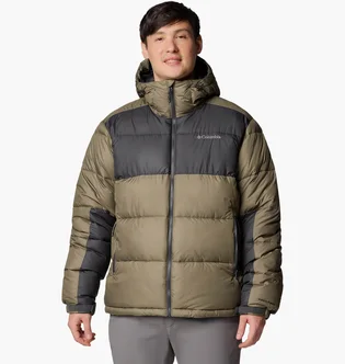 Пуховик чоловічий Columbia Pike Lake Ii Hooded Green/Black 2050931-399