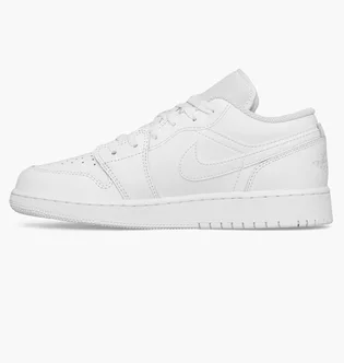 Кроссовки детские Nike Air Jordan 1 Low (Gs) Sneakers White 553560-136