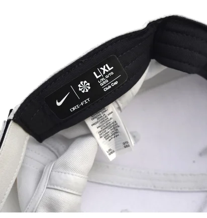 Кепка унісекс Nike Dri-Fit Club Structured Swoosh Cap White FB5625-025