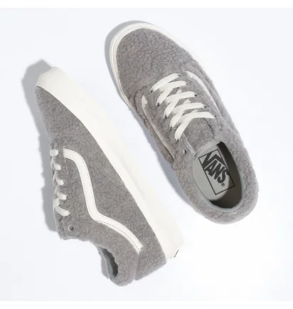 Кеды женские Vans Cozy Hug Old Skool Shoe Grey VN0005UAKAQ