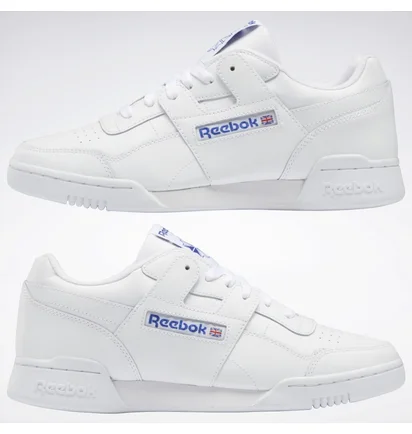Кроссовки унисекс Reebok Workout Plus White Hp5909
