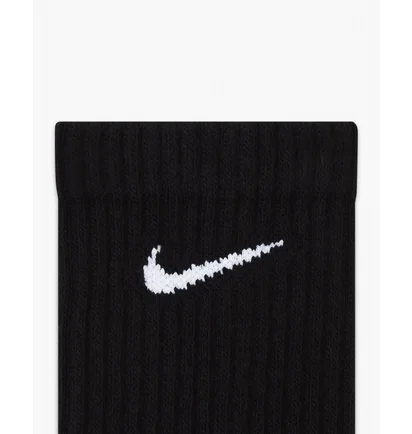 Шкарпетки унісекс Nike U Everyday Cush Crew (3 пари) Black SX7664-010