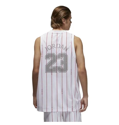 Майка мужская Air Jordan Jersey Essentials White/Red Dm1380-100